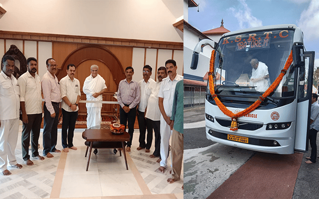 Belthangady: Molvo bus service between Coimbatore and Dharmasthala begins