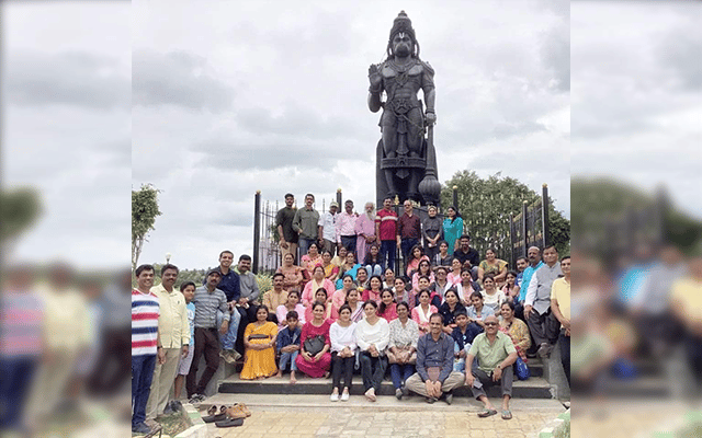 Madikeri: Study tour from Kodagu Janapada Parishat to Chunchanakatte