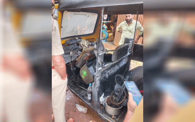 Auto-rickshaw blast scare scares security agencies