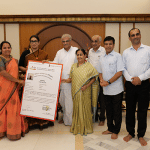 Dharmasthala Rural Development Scheme beneficiary handed over rs 1 crore service card