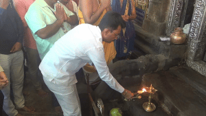 State BJP vice-president Vijayendra's birthday, kadri temple