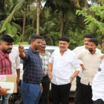Rajesh Naik meets with accidents at various places on Punjalakatte National Highway