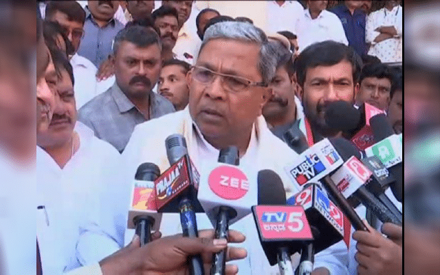 It is inhuman in god's eyes to take off clothes and come to temple: Siddaramaiah
