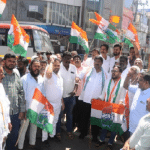 Congress protests against siddaramaiah's derogatory remarks against him