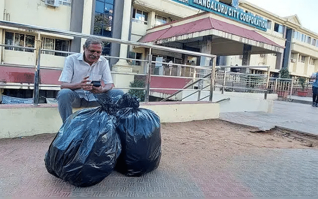 Mangaluru: Post on garbage problem, threat call