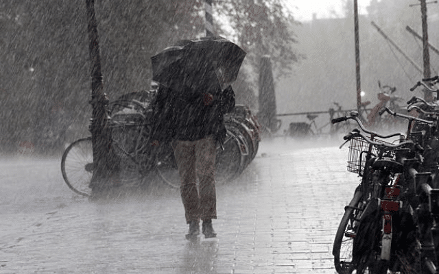 Heavy rain alert sounded for three districts