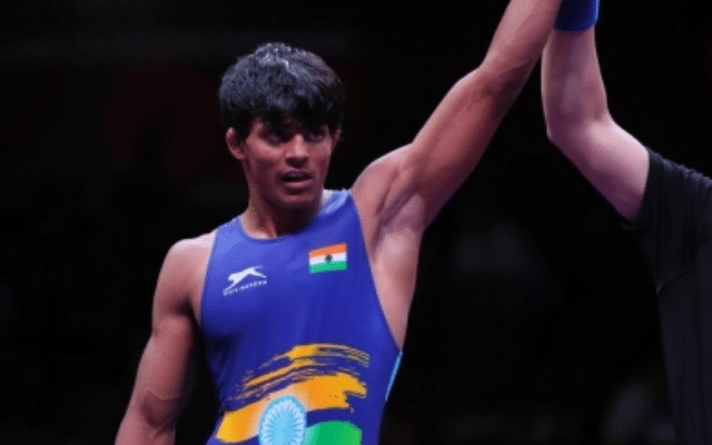 Asian Wrestling Championships: India's Vikas wins bronze in Greco-Roman category