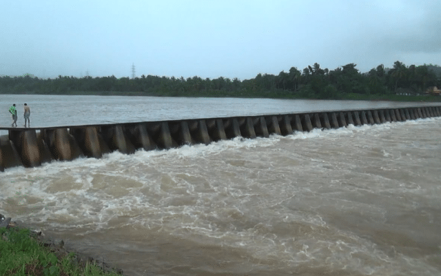 Heavy rise in Malnad: Tunga dam in Shimoga filled