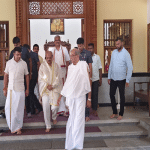 CM Basavaraj Bommai arrives at Srikshetra Dharmasthala