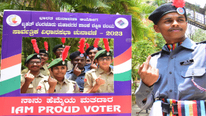 Jayanagar: Voter awareness programme at Vijaya College