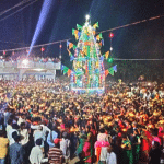 A grand procession of village deity Hunsamma Deva