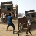 Woman officer attacked by sand mafia gang