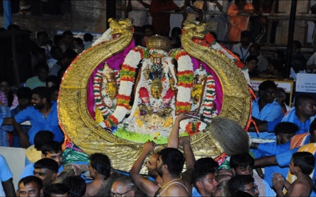 Vairamudi festival at Melukote