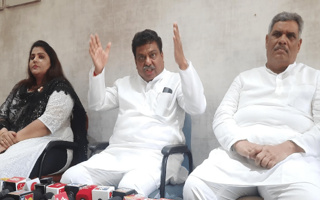 Spewing venom 4 times a day is only thing Yatnal did in 5 years: MLA M. B. Patil