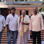 Byndoor: Gandhi's clone casts his vote at a polling booth in Trasi