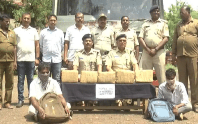 Two arrested for seizing 10 kg ganja worth Rs 10 lakh