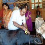 Gurme Suresh Shetty promises to set up a well-equipped cow cremation ground