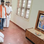 Gururaj Gantihole pays obeisance to Mother India