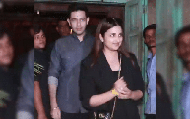 Parineeti Chopra, Raghav Chadha spotted going out for dinner date in Mumbai