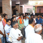 Kapu: Gurme Suresh Shetty seeks votes in Santhur area