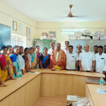 Mla Gurme Suresh Shetty felicitated by Belle Gram Panchayat