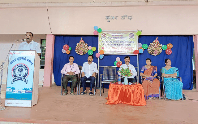Mla Gurme Suresh Shetty participates in the inauguration ceremony of Parkala Education Society School