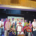 In the city Dr. N. B. Vijaya Ballalar was presented with Culture Sadhaka Award