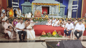 Inauguration of Sri Nagadharmendra Saraswathi Sanskrit Veda Sanjeevini Pathashala, Vidyarthi Bhavan at Padukutyar