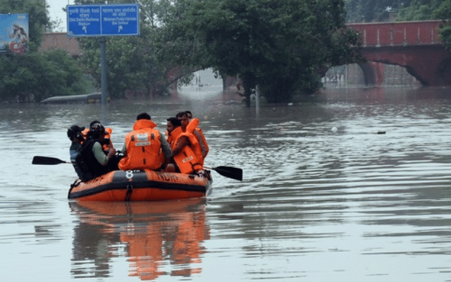 Several parts of Delhi waterlogged