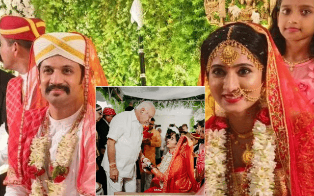 harshika bhuvan wedding