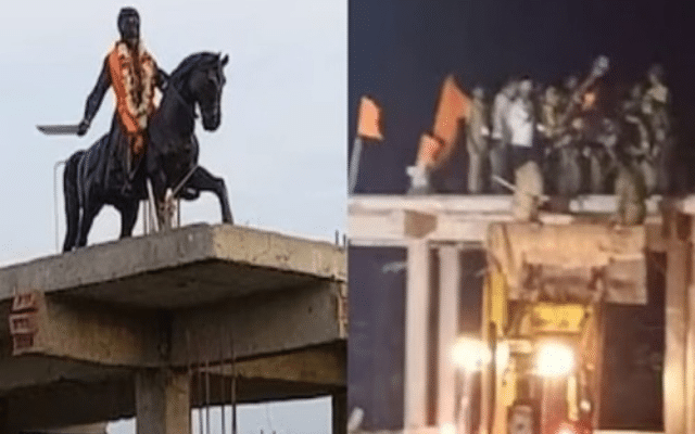 Bagalkot bandh to protest removal of Shivaji statue