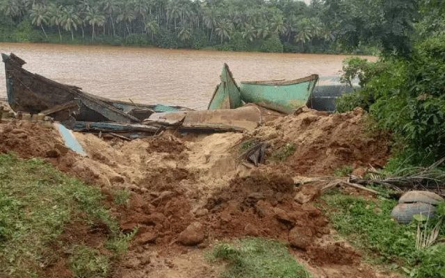 Kumbale police crack down on illegal sand mining