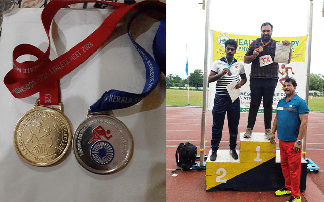 South India Monsoon Games: Kiran Pai wins gold and silver medals