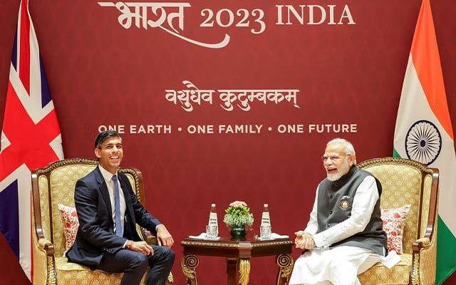 G20 Summit: Sunak, Modi hold bilateral talks