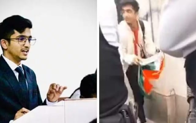 Student defends 'Indian flag' during Khalistani protests