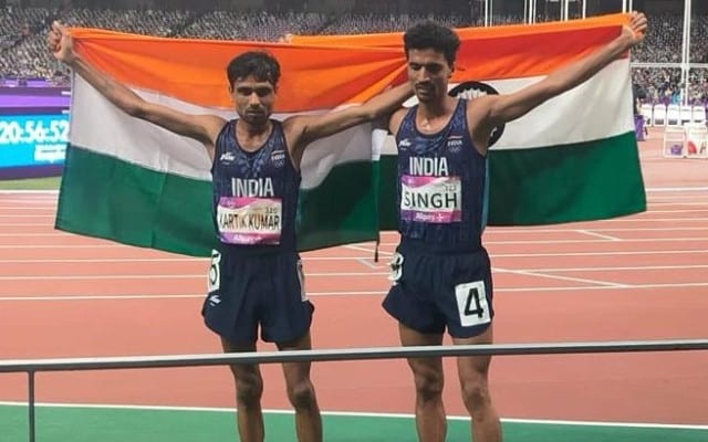 Asian Games: India's Kamal wins silver, bronze in 10,000m race