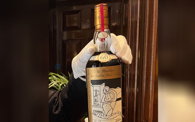 World's most expensive drink": A bottle of Scotch whiskey costs Rs 22.48 crore.