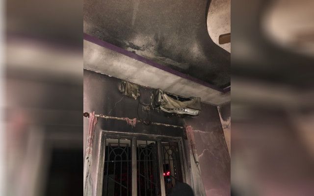 Fire breaks out in Shirur, property, including a car, bike and other valuables gutted in the shed