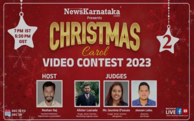 News Karnataka's Christmas Carol countdown to the second day's competition