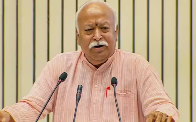 RSS chief Mohan Bhagwat warned of attack