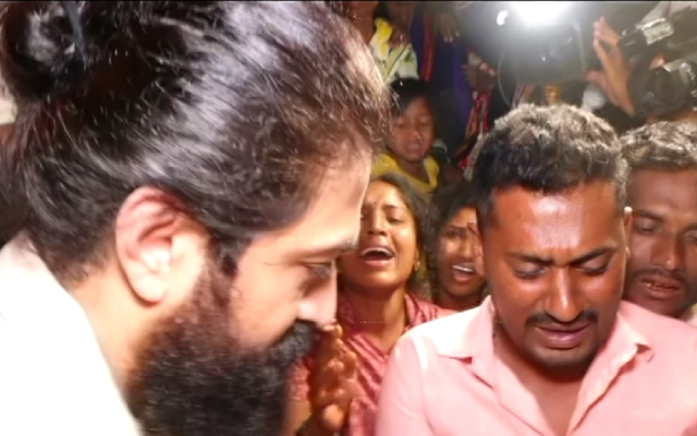 Yash meets family members of deceased youths, consoles them